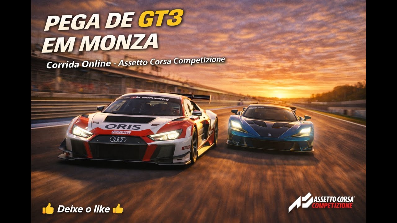 ACC | UM PEGA EM MONZA | AUDI R8 GT3 X MCLAREN 720S GT3