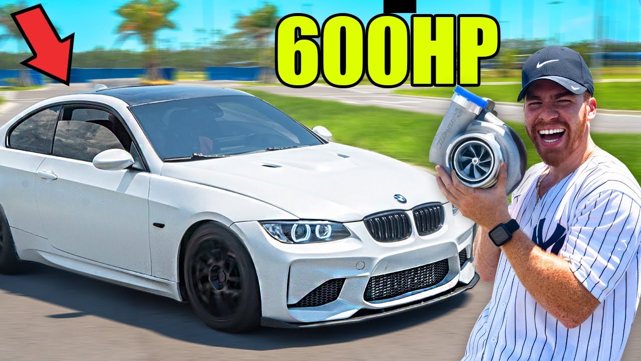 I Put a GIANT TURBO in my CHEAP, slow BMW and its Insane!!