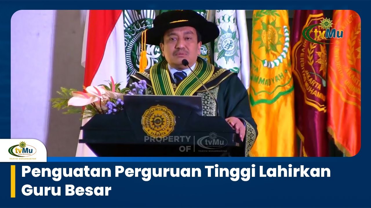 Penguatan Perguruan Tinggi Lahirkan Guru Besar