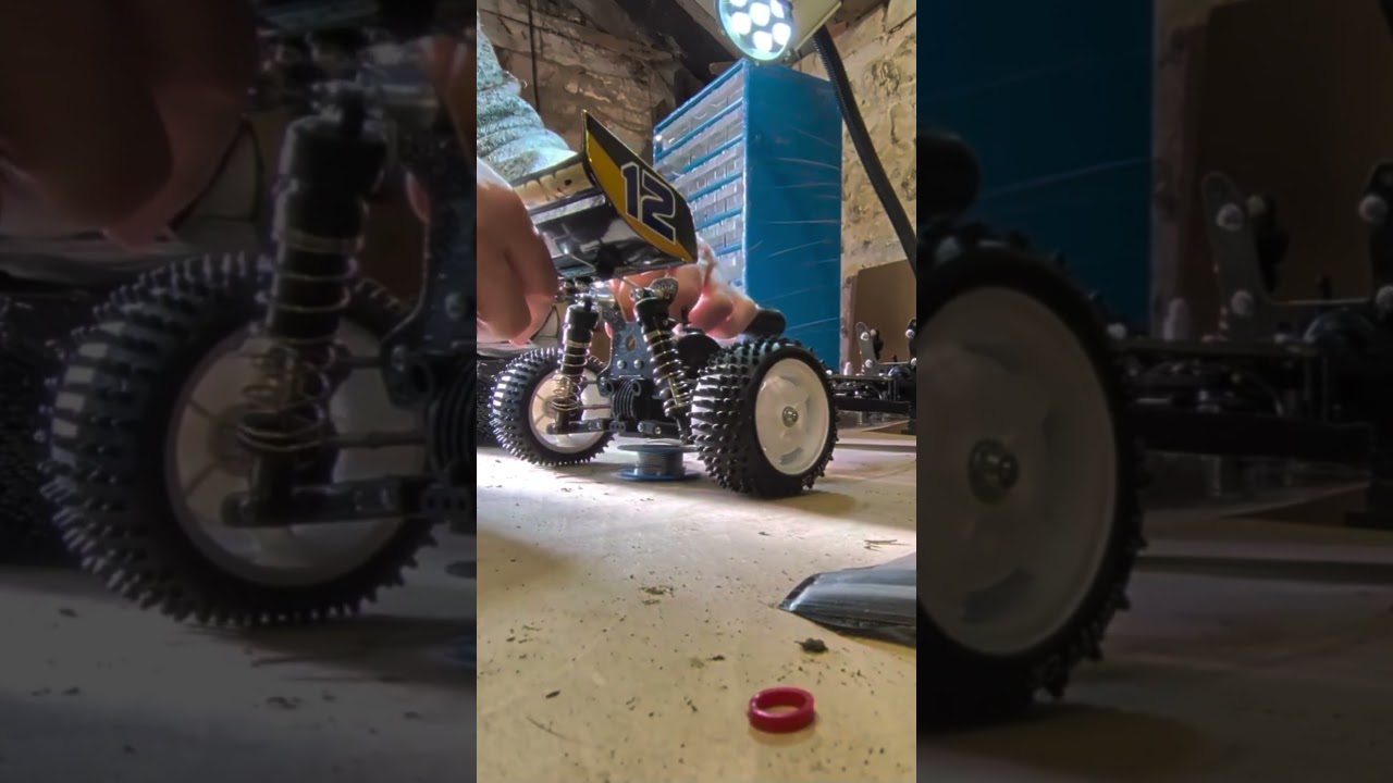 The gold Top Force gets new shocks 