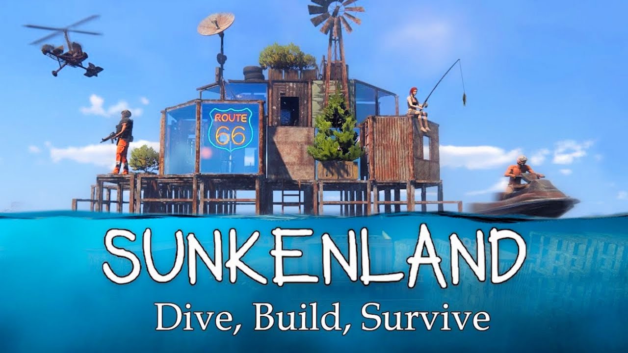Day 1 in This AWESOME New Survival Game | Sunkenland Gameplay | Part 1