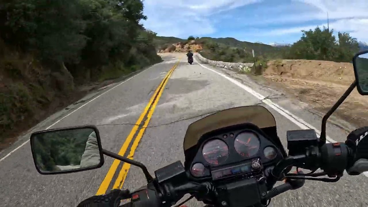 Honda Nighthawk 700S Glendora Mountain Road, Azusa, 4K