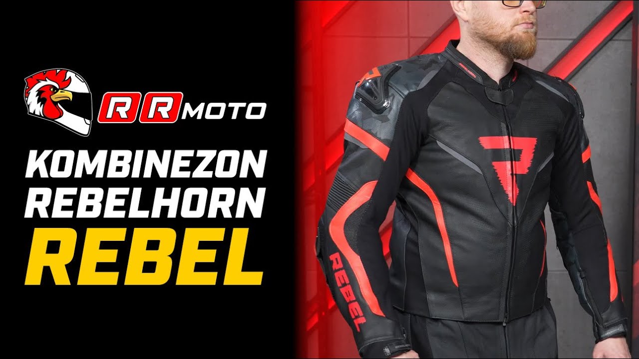 REBELHORN REBEL - skórzany kombinezon motocyklowy