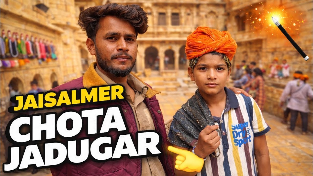 Jaisalmer ka Chota Jadugar 😲 | Live Magic Show at patwa haveli 