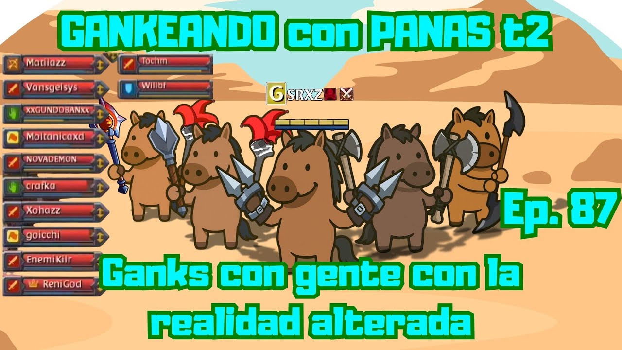 Ganks hasta que me hagan la call de mi moricion 🐴🤌 /GcP t2 Ep. 87 | ALBION ONLINE