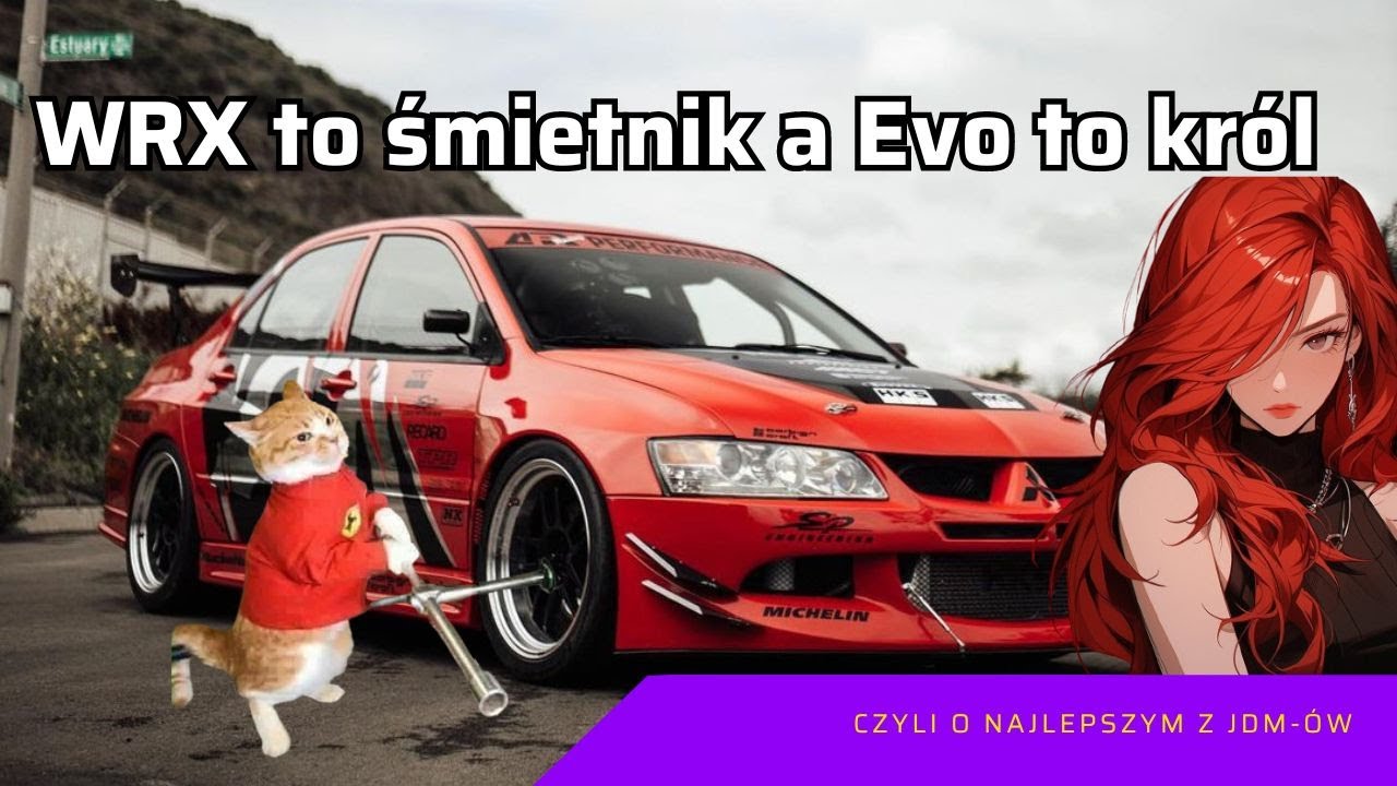 I POMYŚLEĆ ŻE LUDZIE WOLĄ SUBARU XDDD  // MITSUBISHI LANCER EVOLUTION IX