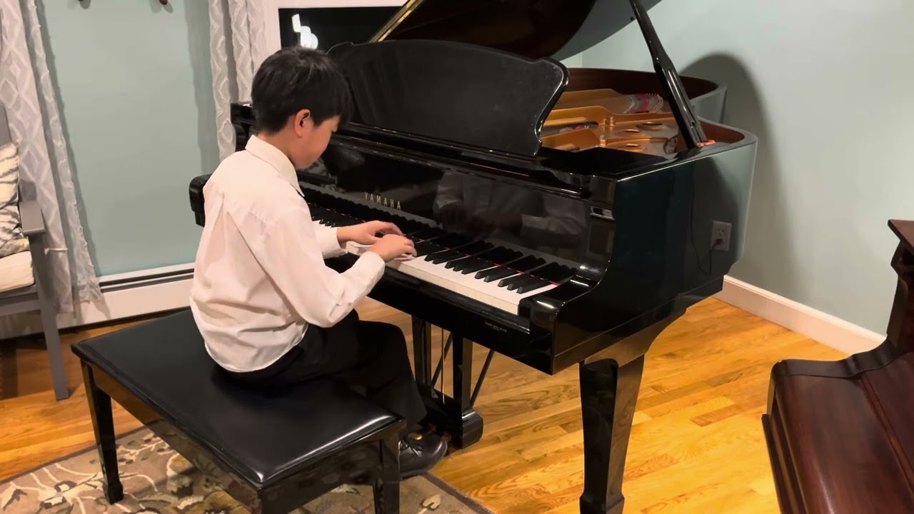 Jerry Wen, 12 yo, Twelve Variations on 