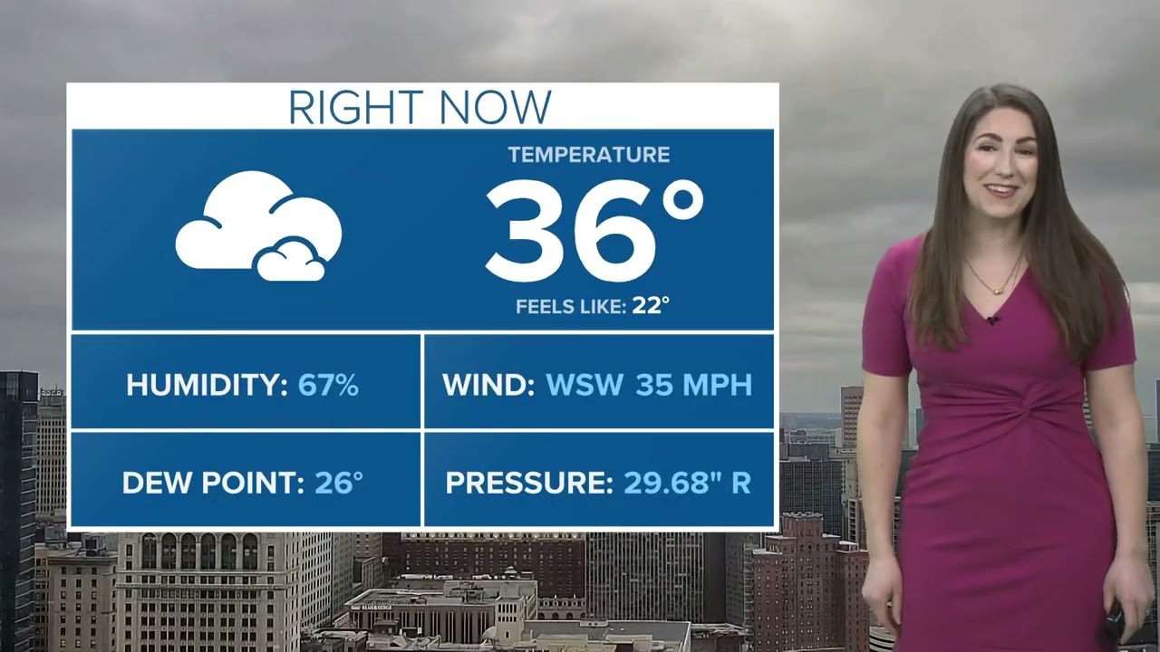 Cleveland weather: Mainly cloudy and colder with a few flurries on Saturday