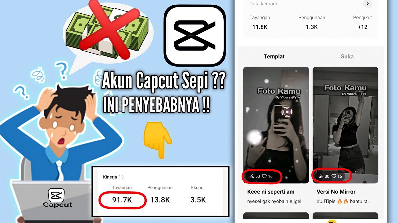 Cara membuat akun Capcut bisa rame dan fyp ??Ini caranya !!
