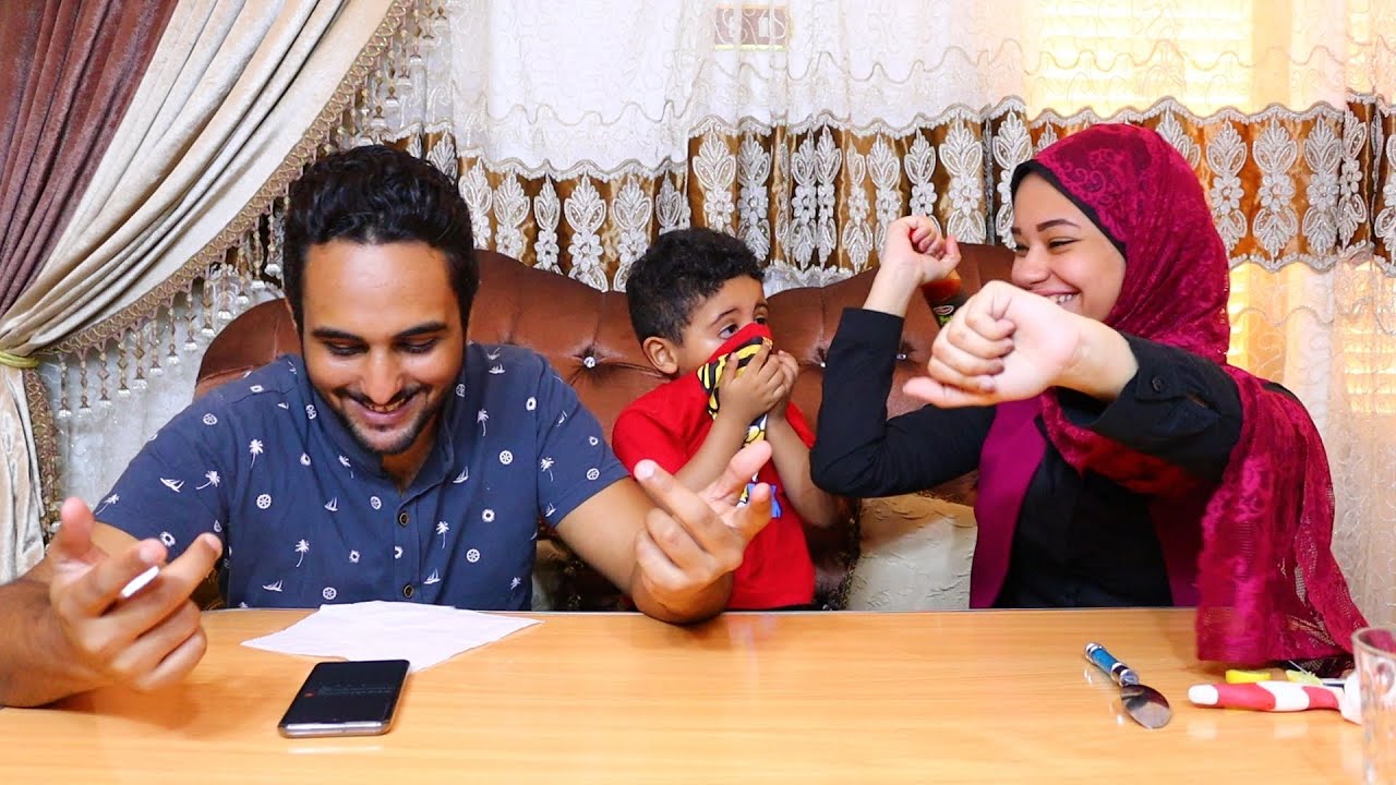 تحدي لو خيروك^ضربت مراتي بلقلم^اختارت ترقص وتغني وماتكلش شطه