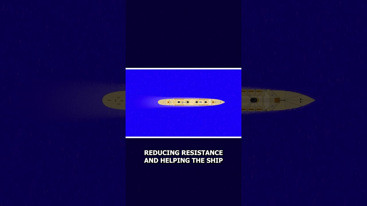 The Underwater Bulb That Makes Ships Faster