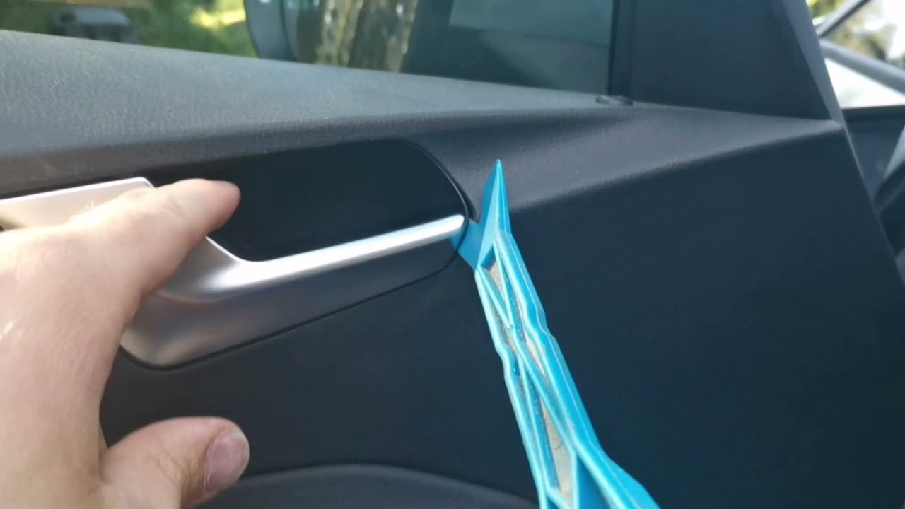 Vw id3 door panel removal, dampening +speaker upgrade