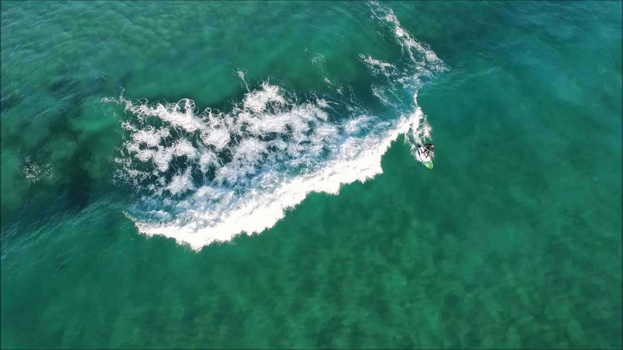 Surfing at Dudley Beach