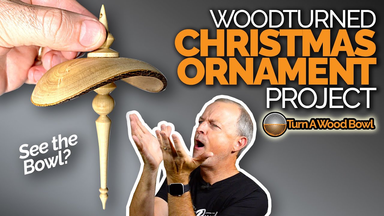 Wood Turning Christmas Ornaments – Video