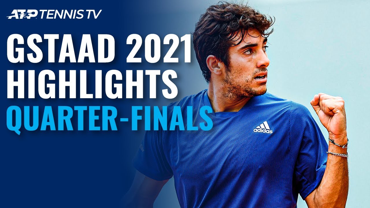 Garin Battles Gaston; Paire, Ruud and Djere In Action | Gstaad 2021 Quarter-Final Highlights