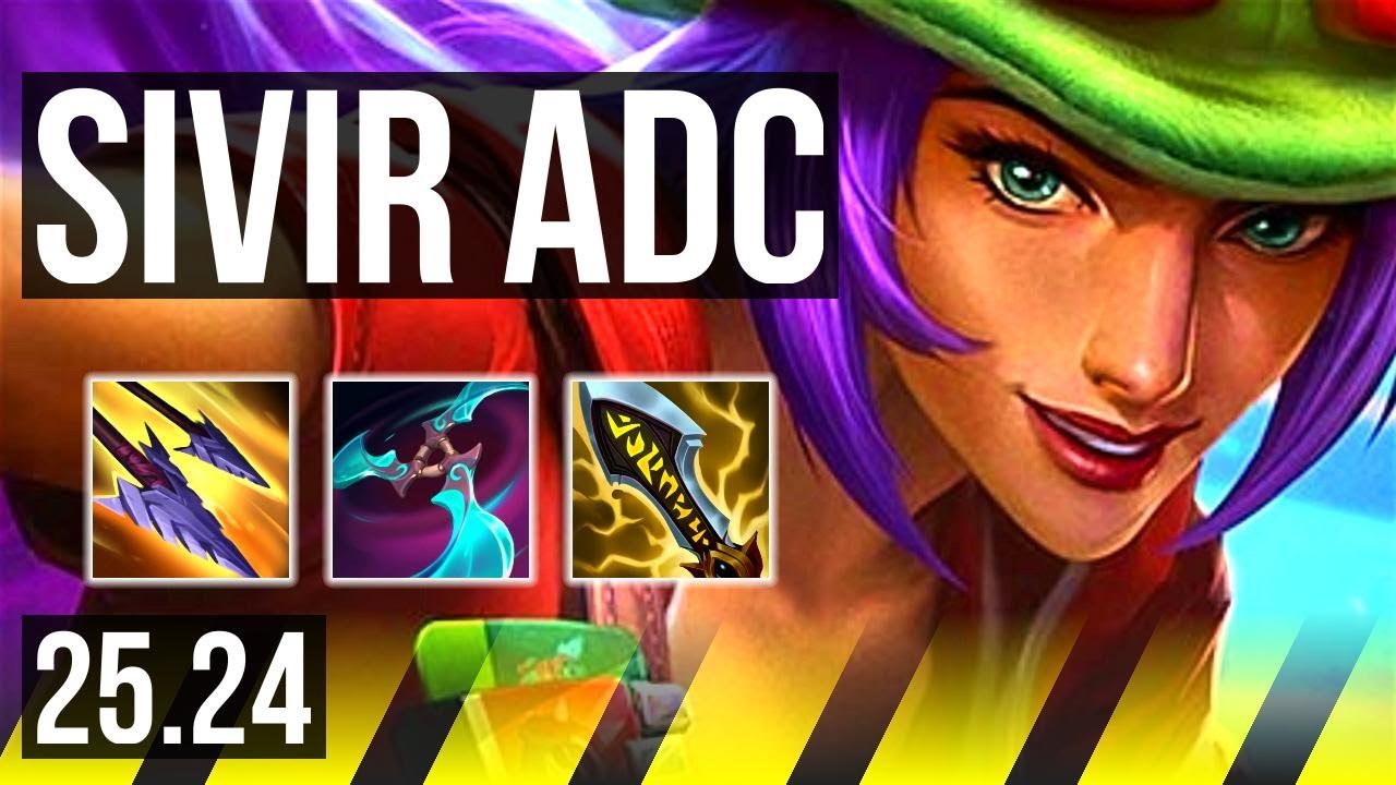 SIVIR & Bard vs JHIN & Alistar (ADC) | 99K damage | NA Master | 25.24