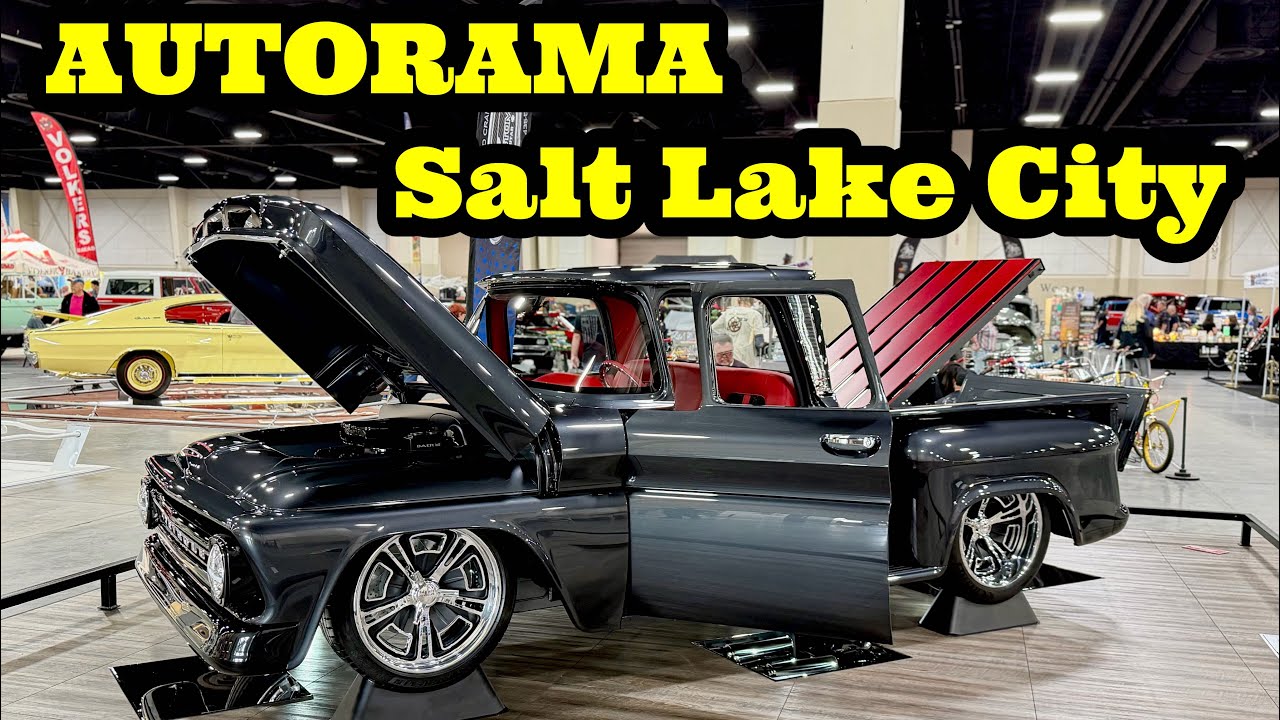 2026 SALT LAKE CITY AUTORAMA - Hot Rods, Rat Rods, Customs, Classics, Trucks, Lowrider & Motorcycles