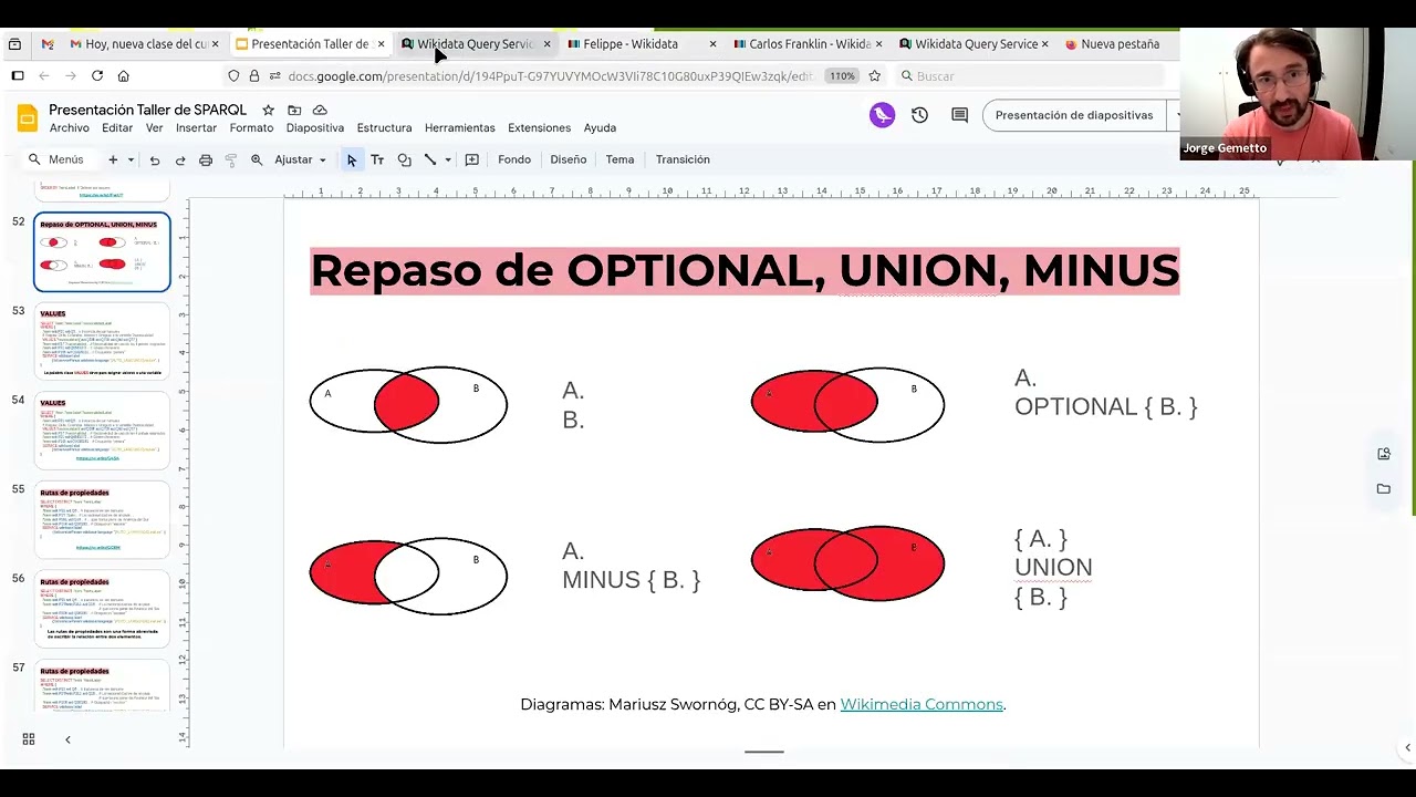 Wikidata y dominio público - Clase 5