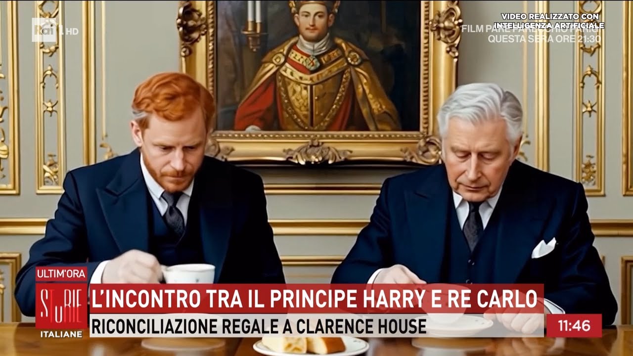 Il principe Harry ha incontrato re Carlo III - Storie italiane 11/09/2025