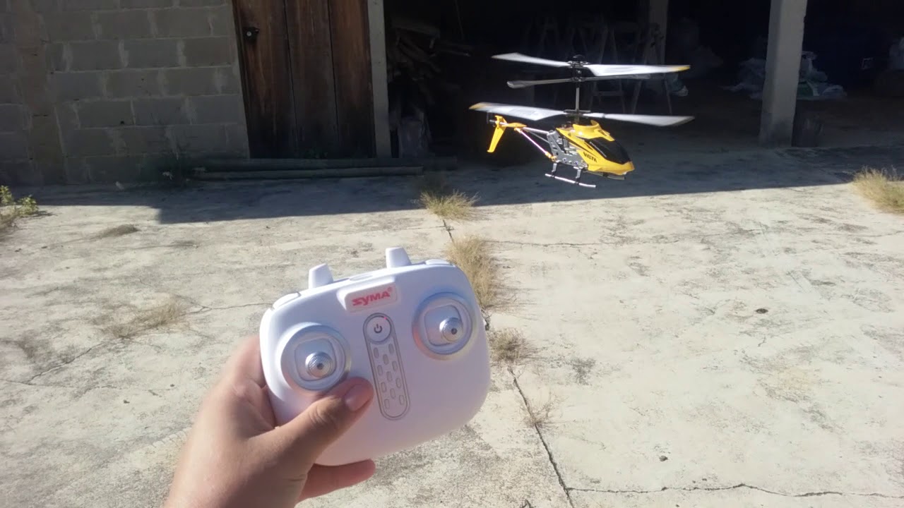 TESTE * HELICÓPTERO SYMA S107H *