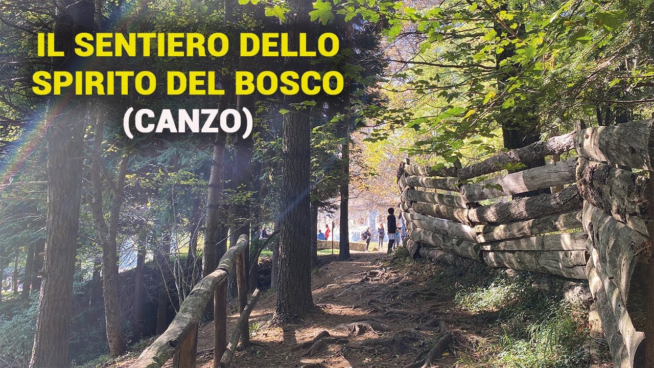 Il Sentiero dello Spirito del Bosco a Canzo
