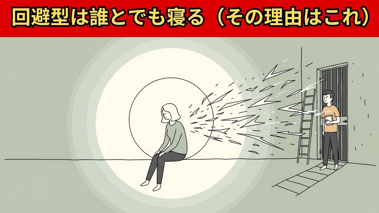 回避型は誰とでも寝る（その理由はこれ）