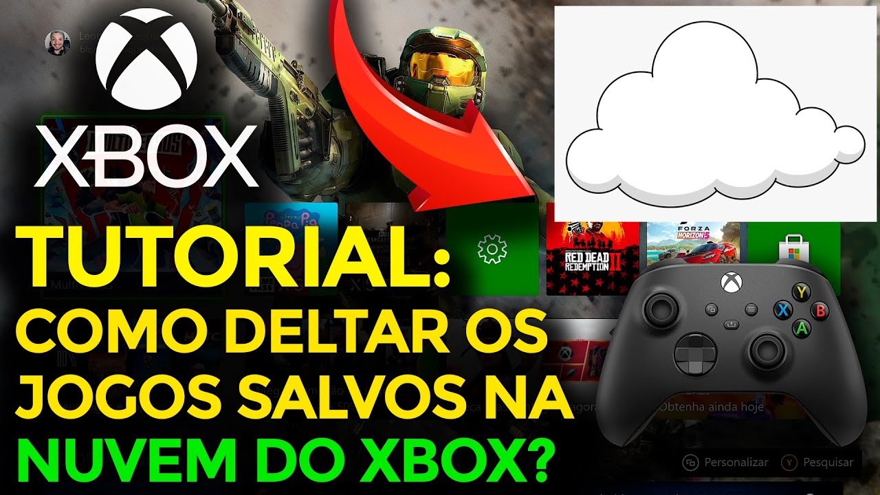 XBOX - COMO DELETAR JOGOS SALVOS NA NUVEM E COMEÇAR O JOGO DO ZERO? ATUALIZADO 2022