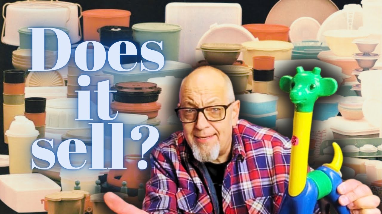 You'll NEVER get rich selling vintage Tupperware. Is it EVEN worth buying??  |Mid Mod Money| Ep. 207