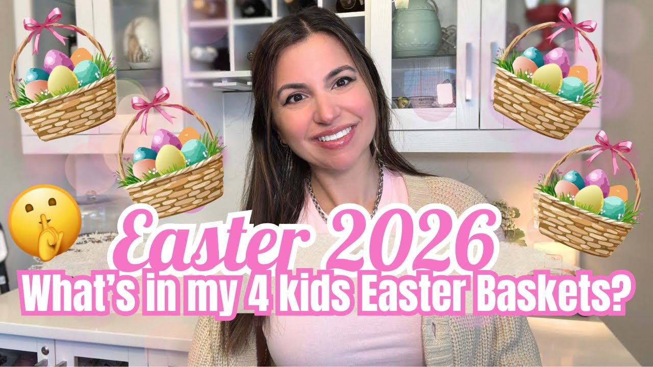 WHAT'S IN MY KIDS EASTER BASKETS 2026🐰| WHAT I GOT MY 4 KIDS FOR EASTER