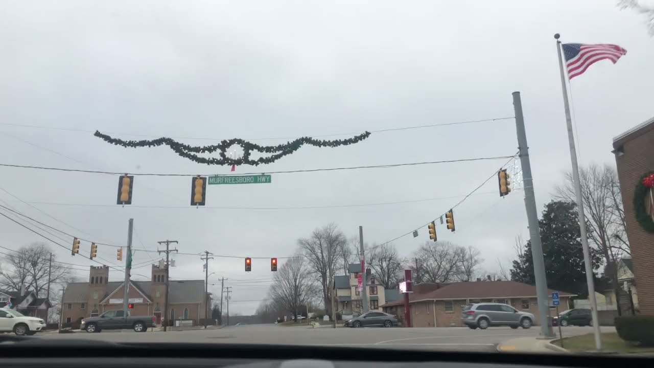 Driving in Manchester Tn . The home of the Bonnaroo Festival in Coffee County Tn