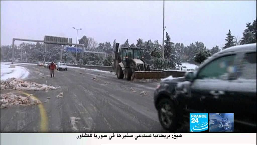 الثلوج في الجزائر 2012 HD