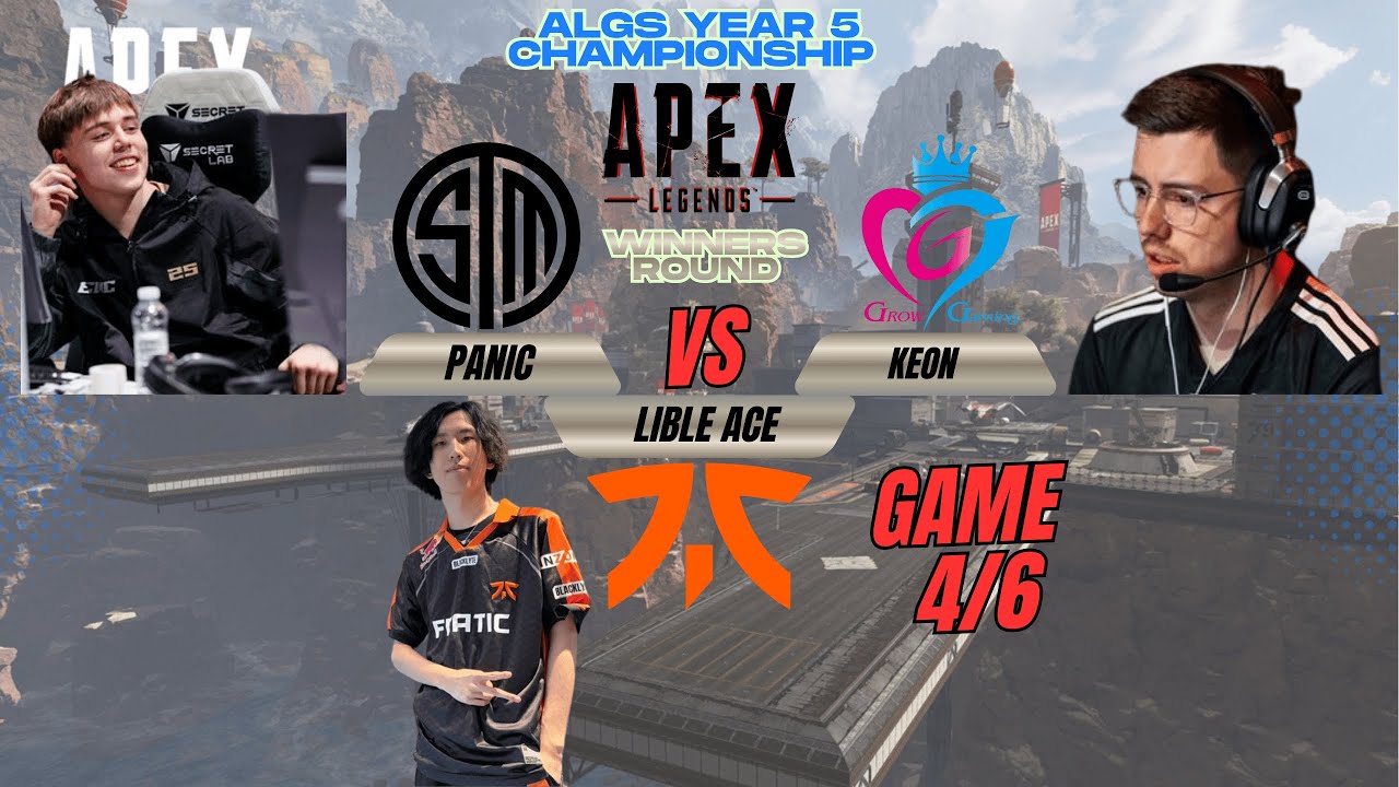 TSM vs GROW Gaming vs FNATIC - Winners Round - ALGS Year 5 Championship | Apex Legends