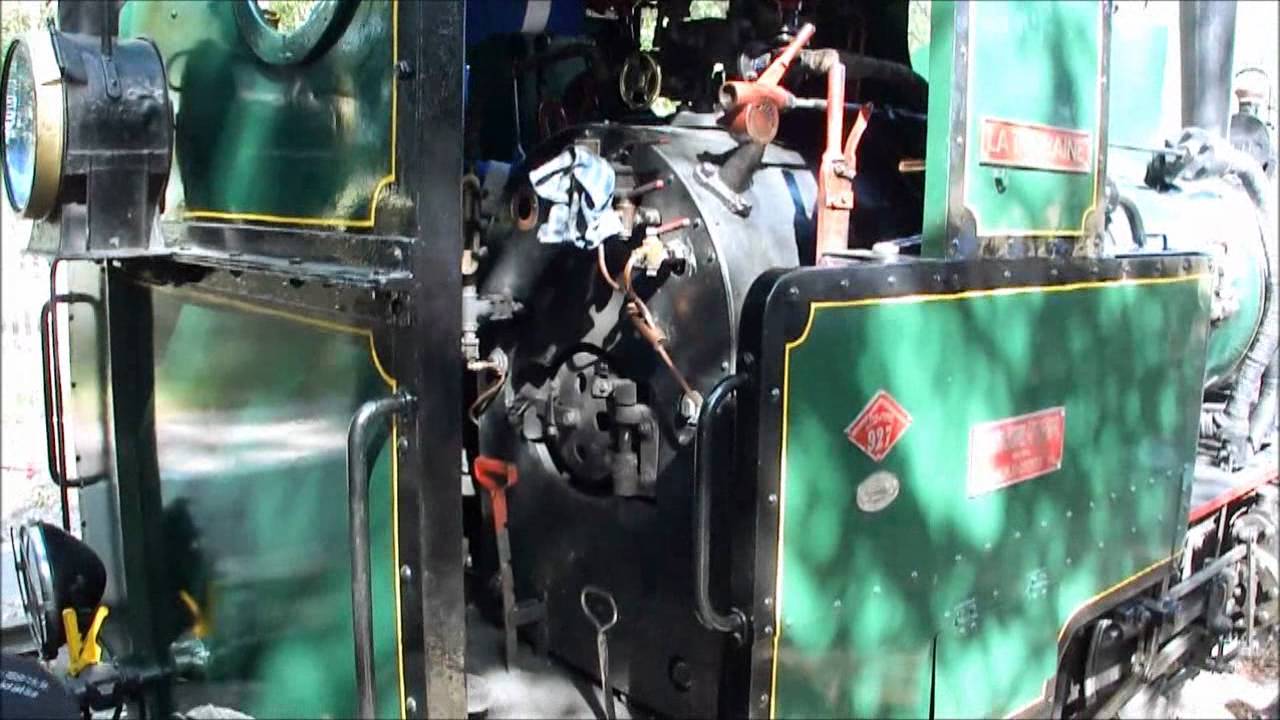 Train vapeur du lac de Rillé