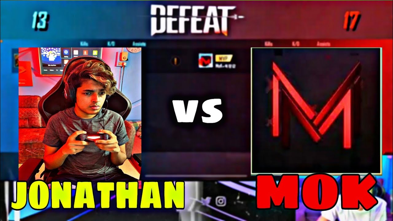 Jonathan gaming vs Mok gaming || pubg mobile || 1 vs 1 TDM || Latest 2021 Fight ||
