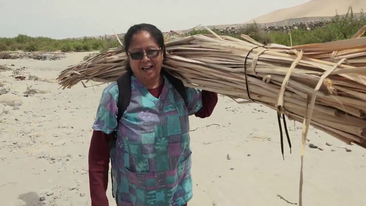 María Velásquez - Artesanía Totora - Arica - 2016