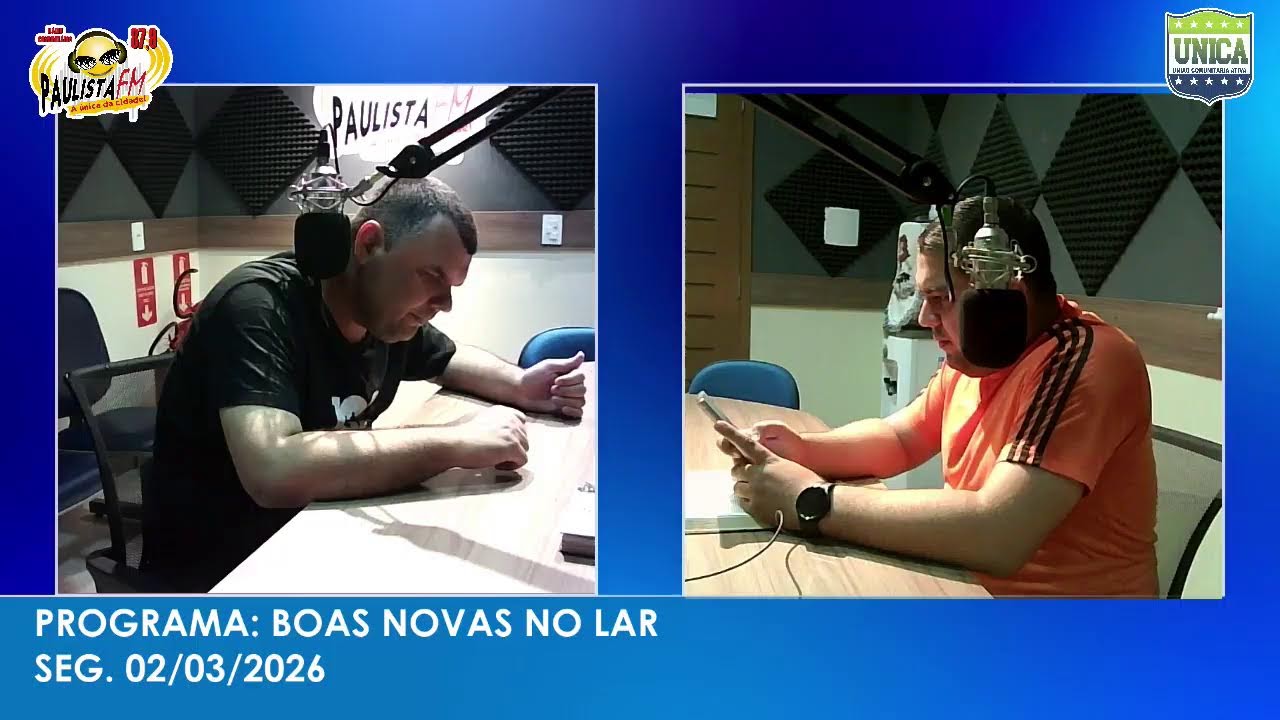 PROGRAMA: BOAS NOVAS NO LAR
