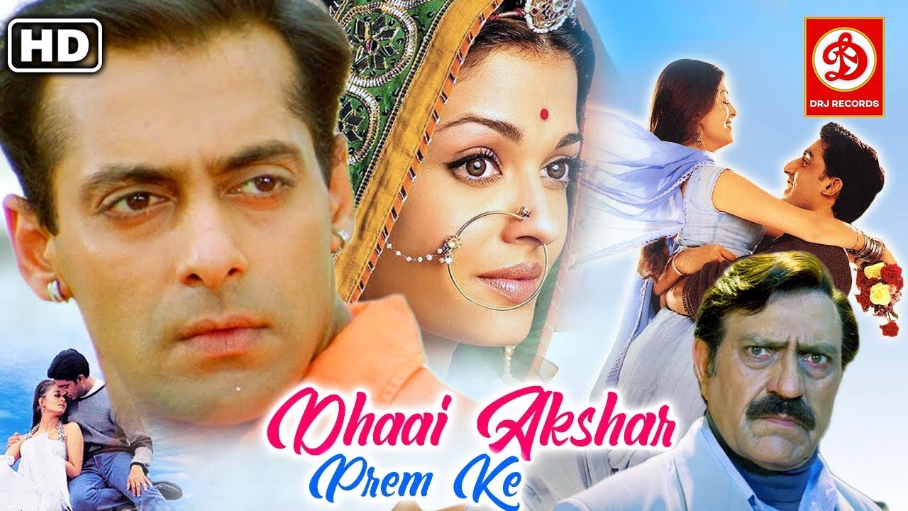 Aishwarya Rai, Abhishek Bachchan, Salman Khan | Dhaai Akshar Prem Ke Full Movie | Bollywood Movies
