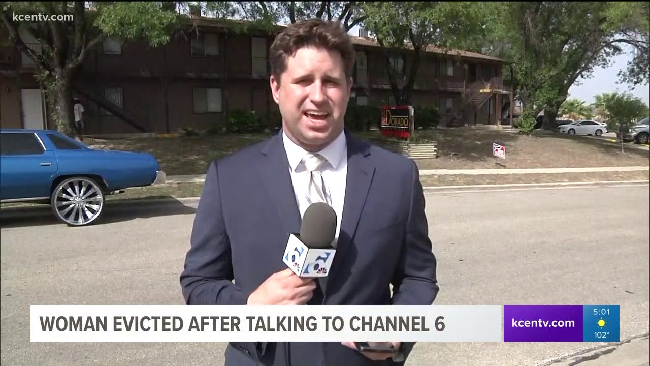 Woman evicted after talking to Channel 6