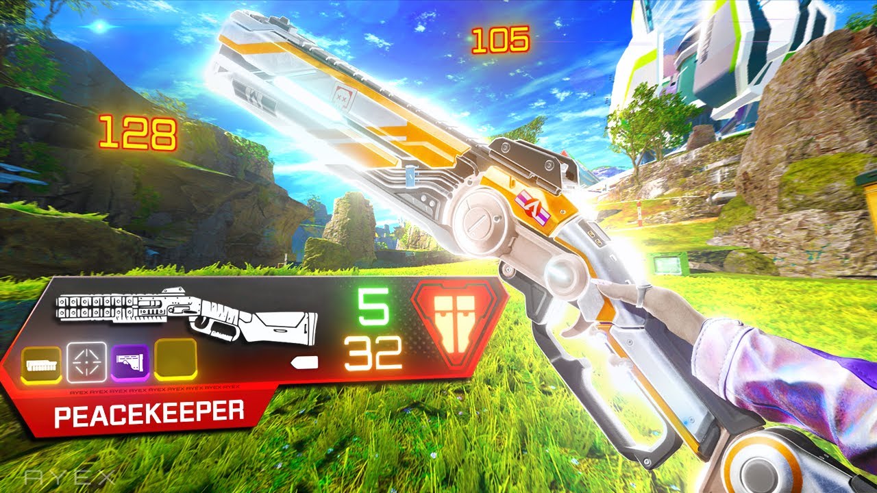 *NEW* Peacekeeper just hits different in Apex Legends