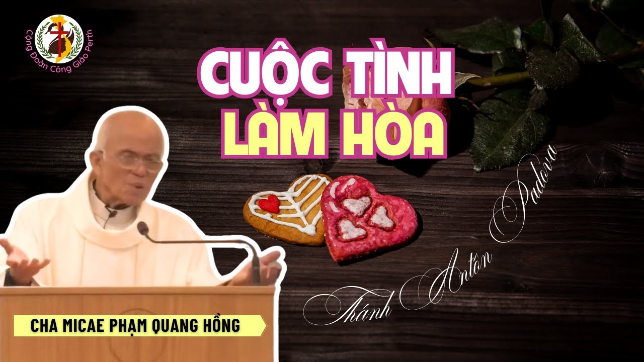 💕 Cuộc tình làm hòa đó quan trọng hơn 😇 Thánh Antôn Pađôva 👍 Bài giảng Cha Hồng 13/6/24
