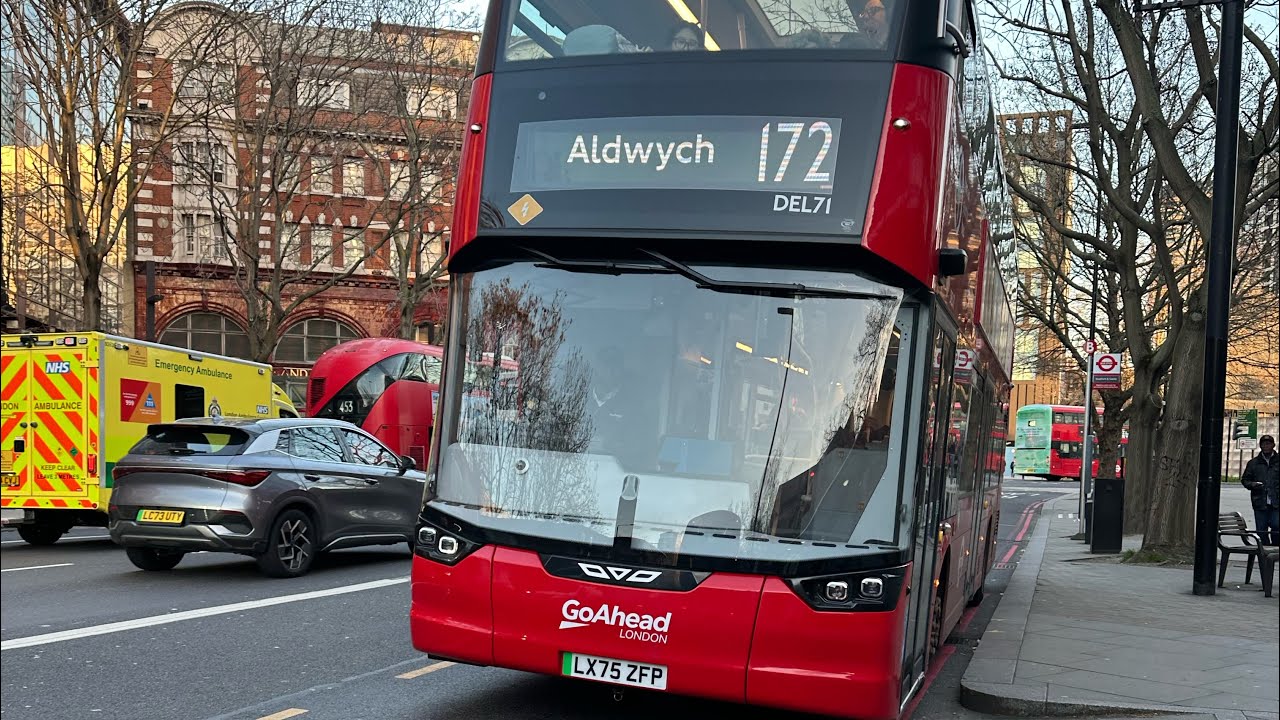 *New Allocation*LX75 ZFP Go Ahead London 75Reg Wright Streetdeck Electroliner 