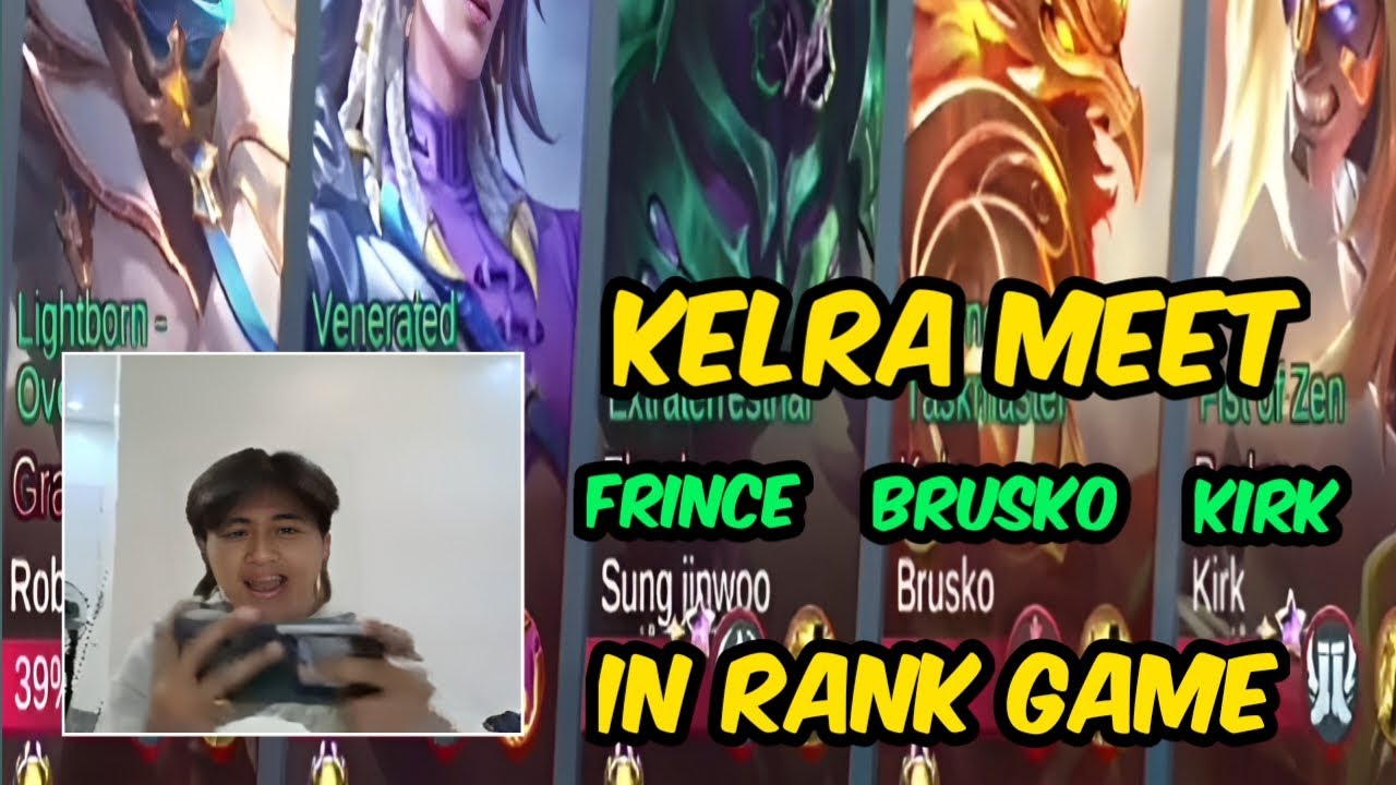 Kelra met Super frince, brusko and Kirk in Rank game