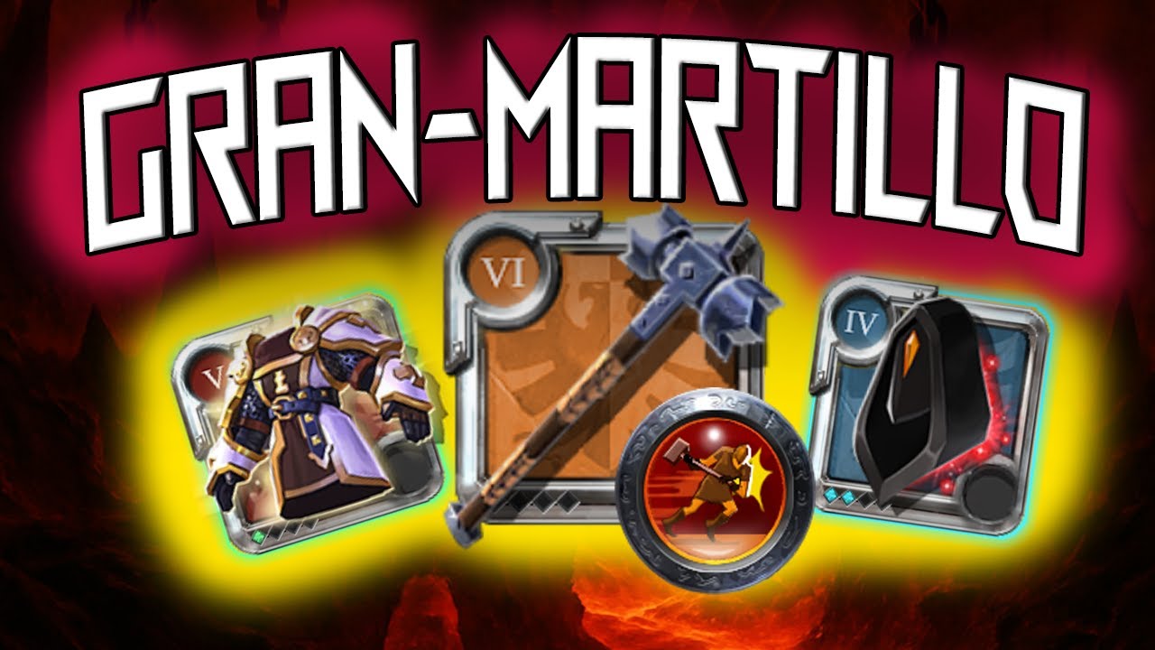 MIRA LA BUILD DE GRAN MARTILLO   | CORRUPTAS - Albion online