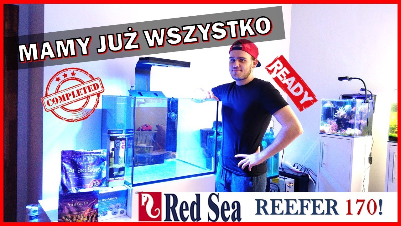 [Reefer170] Red Sea Reefer 170 - Ostatnie szlify + Piasek 🛠🤨PROJEKT 👉Akwarium morskie krok po kroku🔥