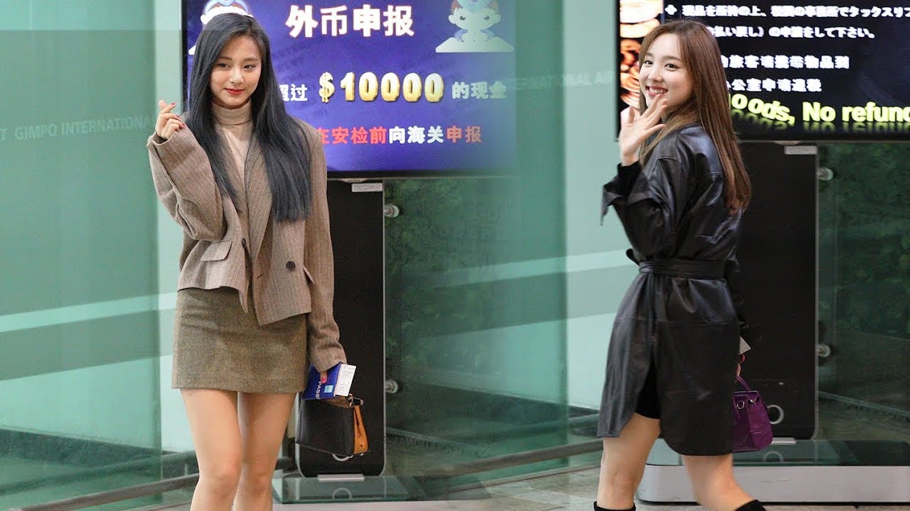 191105 트와이스(TWICE) 출국 Departure [김포공항] 4K 직캠 by 비몽