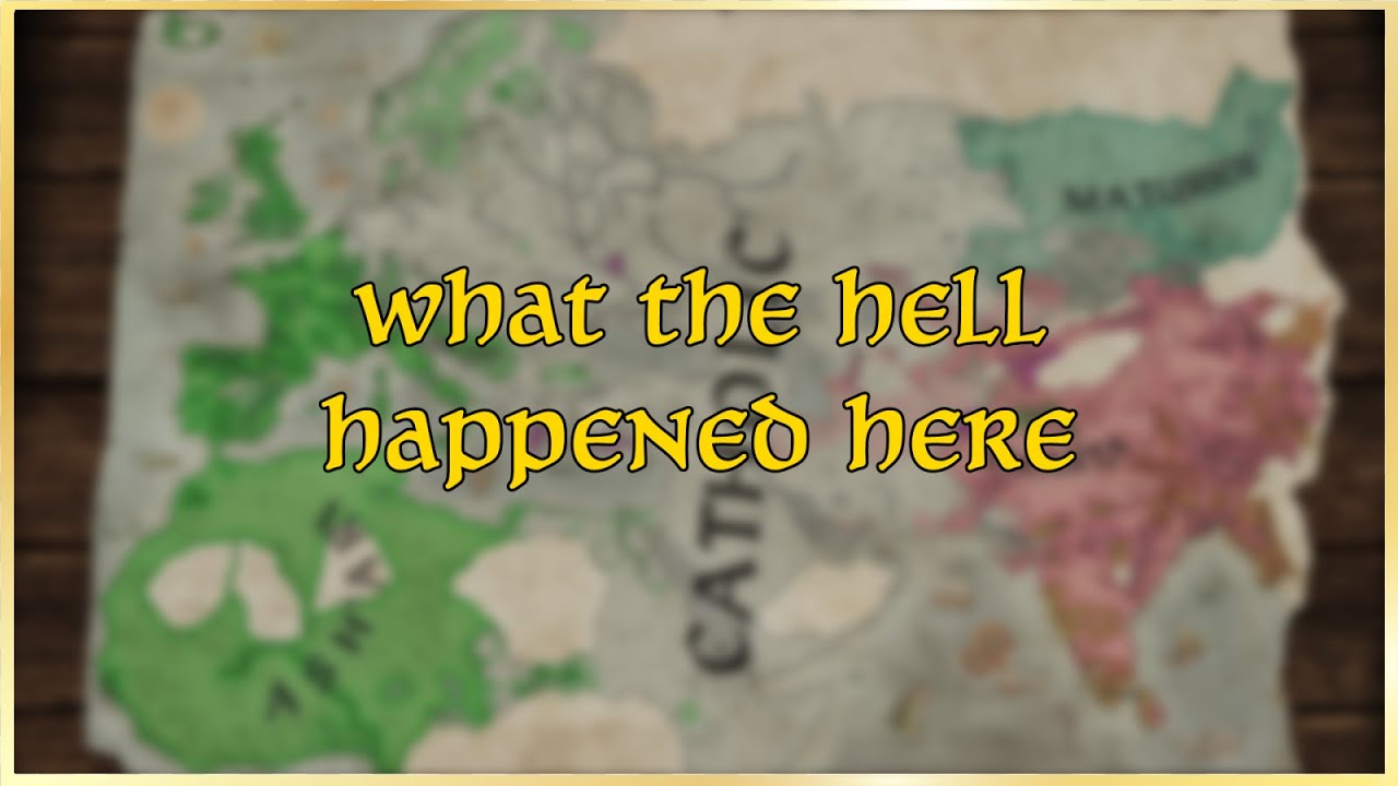 800 Years of Pure Chaos | Crusader Kings 3 Timelapse