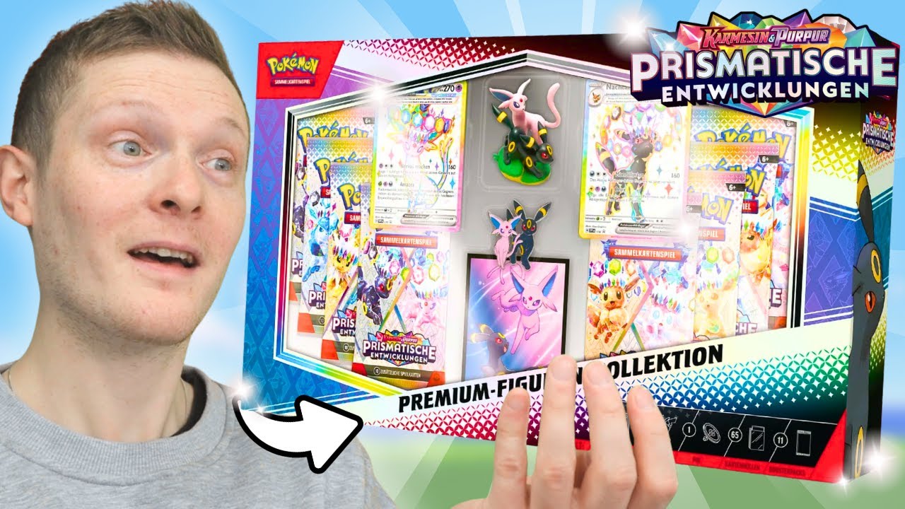 DAS LETZE MAL (?) Pokémon Prismatische Entwicklungen mit der Premium-Figuren-Kollektion 😲