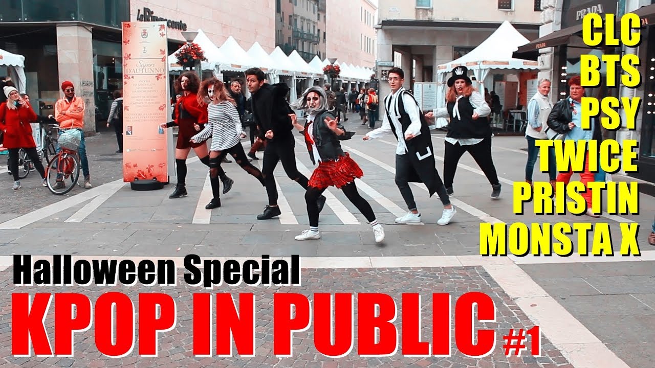 [Halloween Special] KPOP IN PUBLIC Challenge #1 | Random Age from ITALY