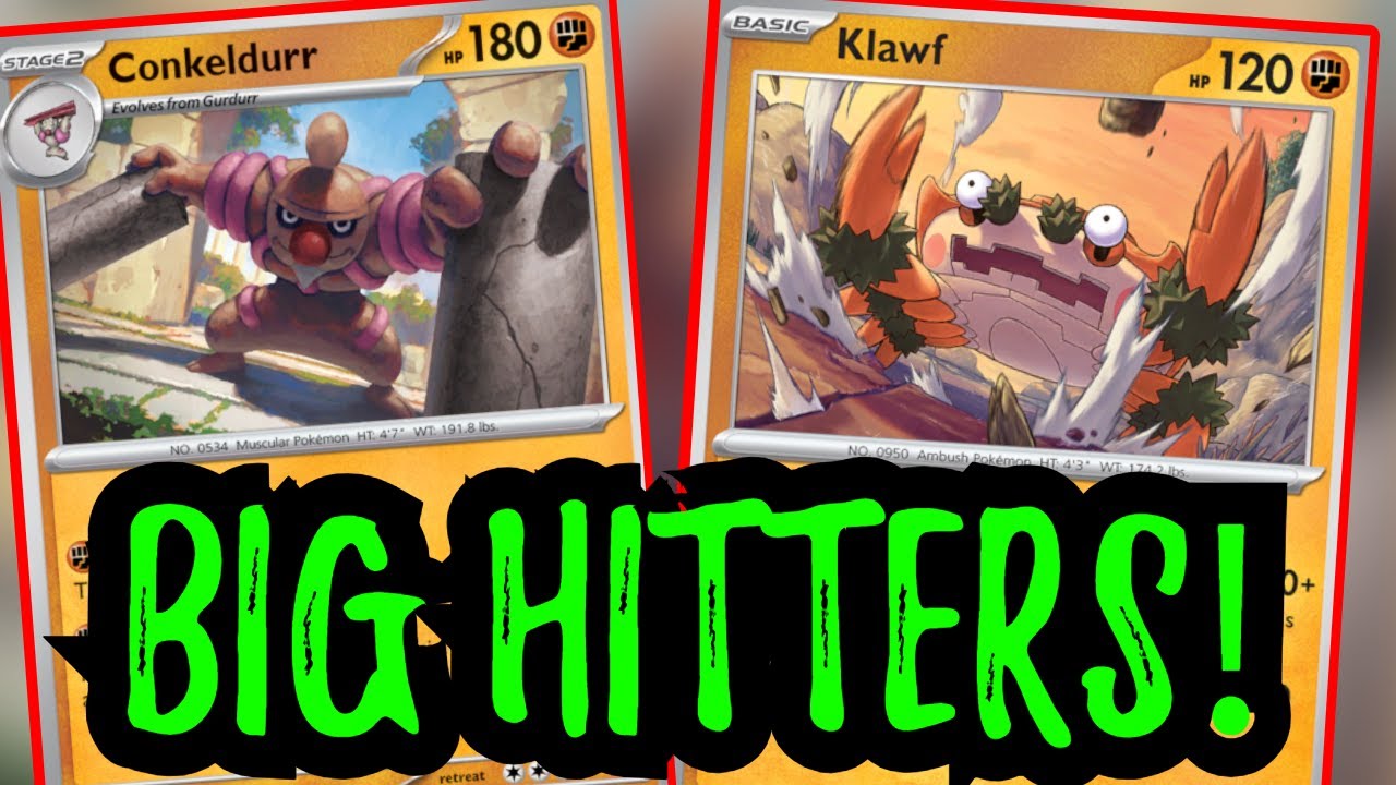 Conkeldurr HITS HUGE For NO ENERGY! Pokemon TCG Live