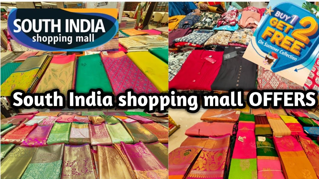 South india shopping mall latest sarees ||South india shopping mall ||offers ||Sarees